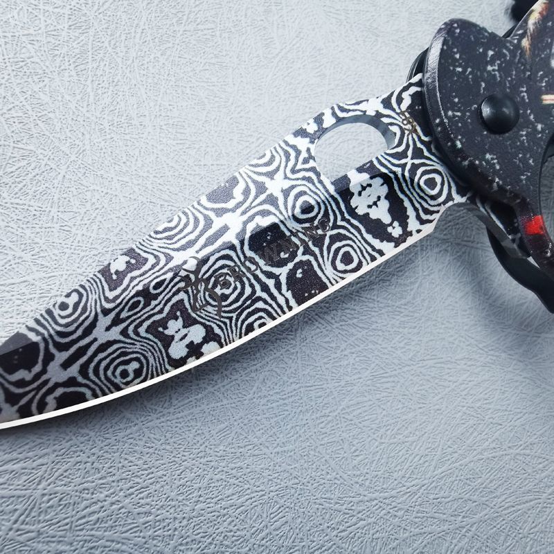 3D Printed Folding Outdoor Pocket EDC Knuckle Dusters Knife