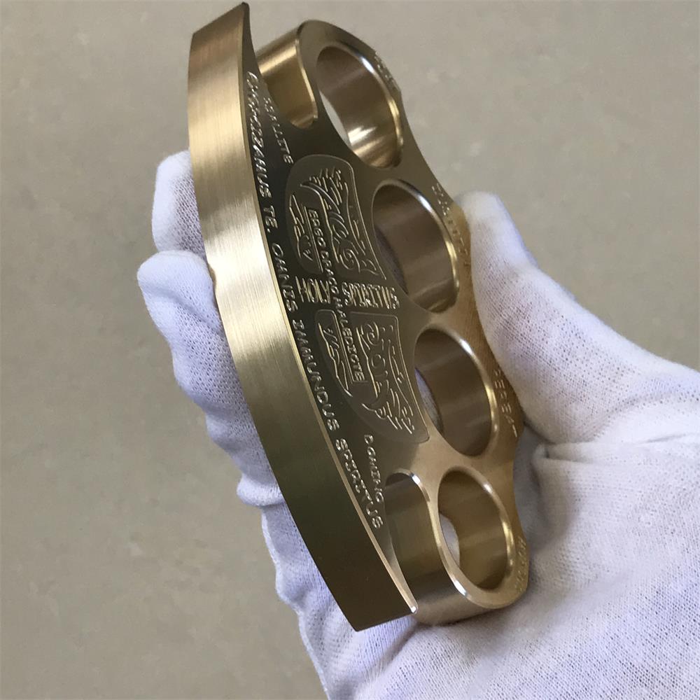 Strong Brass Knuckle Dusters EDC Outdoor Tool