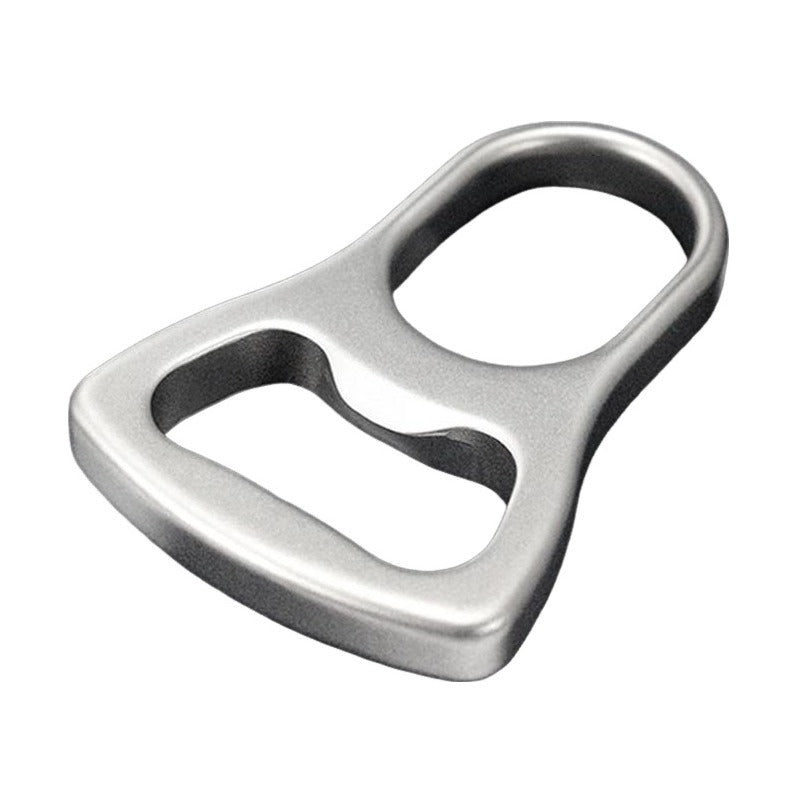 Titanium Alloy Open-bottle Stone Washing Knuckle Dusters Sand Blasting Backpack Tool