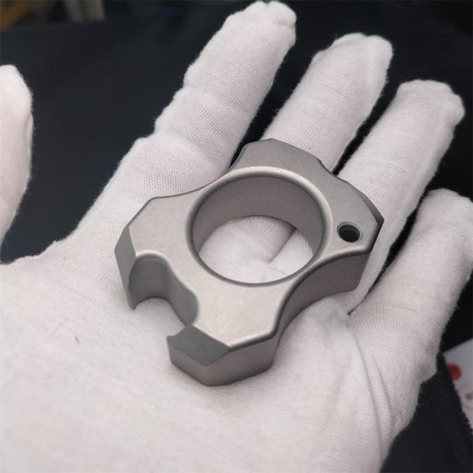 Mini Multifunctional Steel Knuckle Dusters Bottle Opener EDC Tool