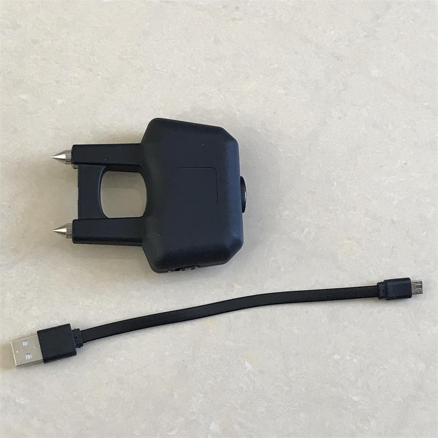 Single Hole Black Portable and Easy To Carry Edc Outdoor Stun Gun