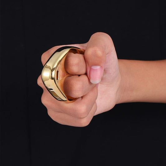 Alien Brass Knuckle Dusters Portable EDC Tool