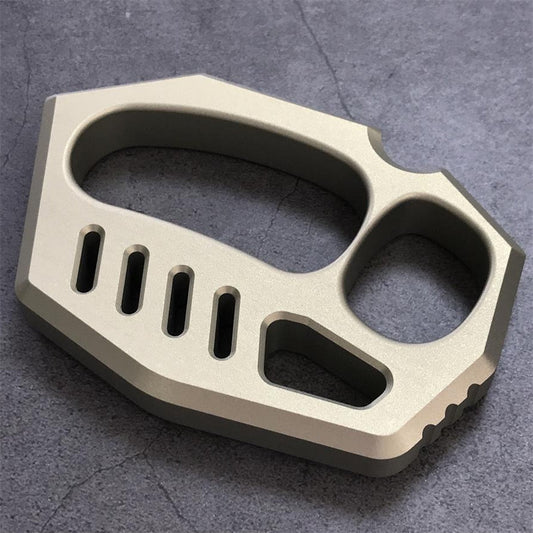 7075 Aviation Aluminum Solid EDC Outdoor Knuckle Dusters