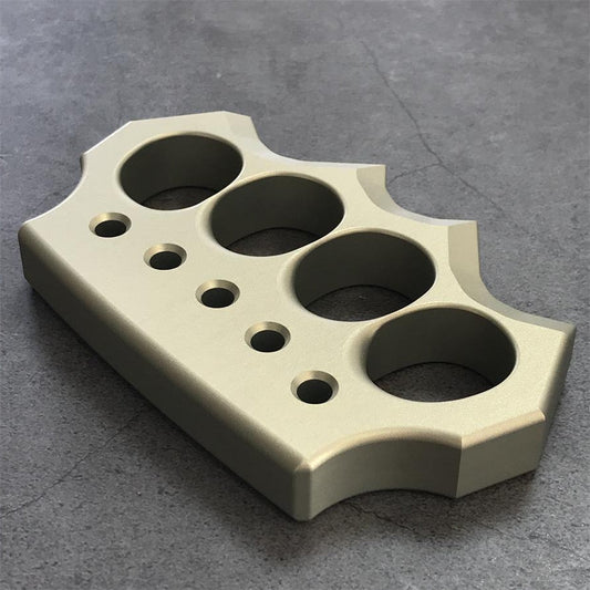 Aviation Aluminum Lightweight Outdoor EDC Knuckle Dusters