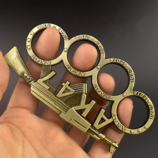 Multi-style Four Finger Outdoor Pocket EDC Knuckle Dusters