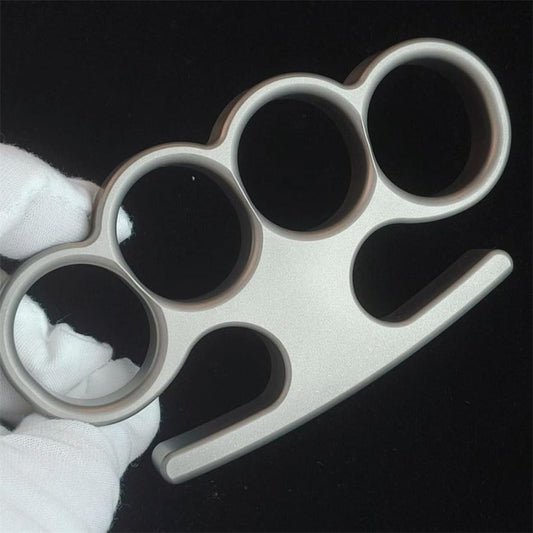 Self Defense Solid TC21 Titanium Knuckle Duster Window Breaker