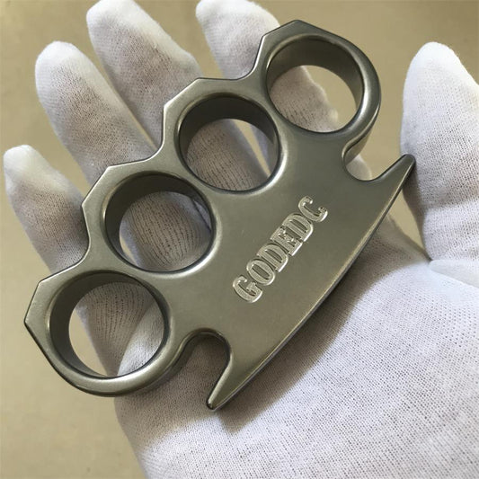 Stonewashed Classic GODEDC KING OF GOD Knuckle Dusters