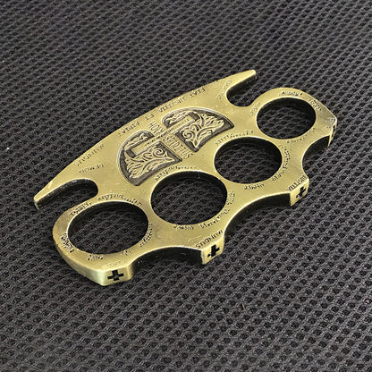 Thickened and Widened Outdoor Portable Knuckle Dusters