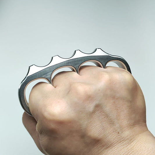Large Size 304 Steel Pea Outdoor Knuckle Dusters