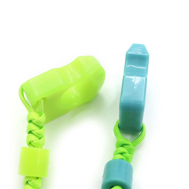 Single Hole PA Plastic Fluorescent Outdoor Portable EDC Knuckle Dusters