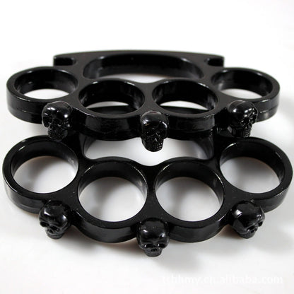 Four-finger Zinc Outdoor Camping Pocket EDC Knuckle Dusters