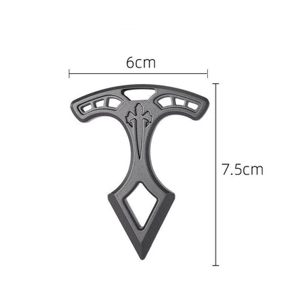 Portable EDC Tool Pendant Keychain Knuckle Dusters with Aviation Painted Surface