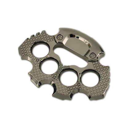 Heavy Black Creative Knuckle Dusters Outdoor EDC Tool