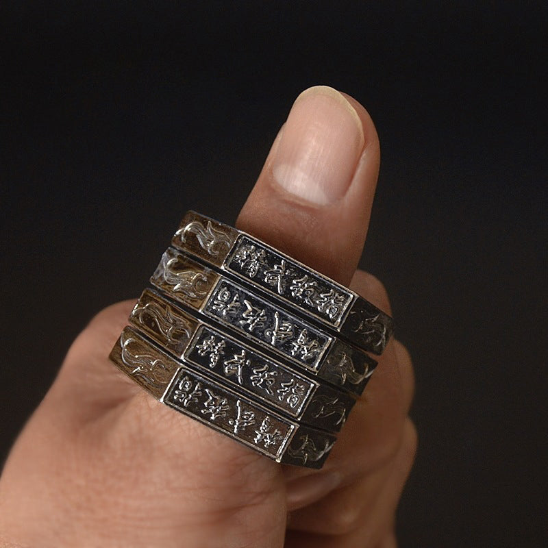 Folding Magic Hexagon Ring Outdoor EDC Knuckle Dusters