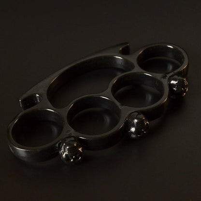 Four-finger Zinc Outdoor Camping Pocket EDC Knuckle Dusters