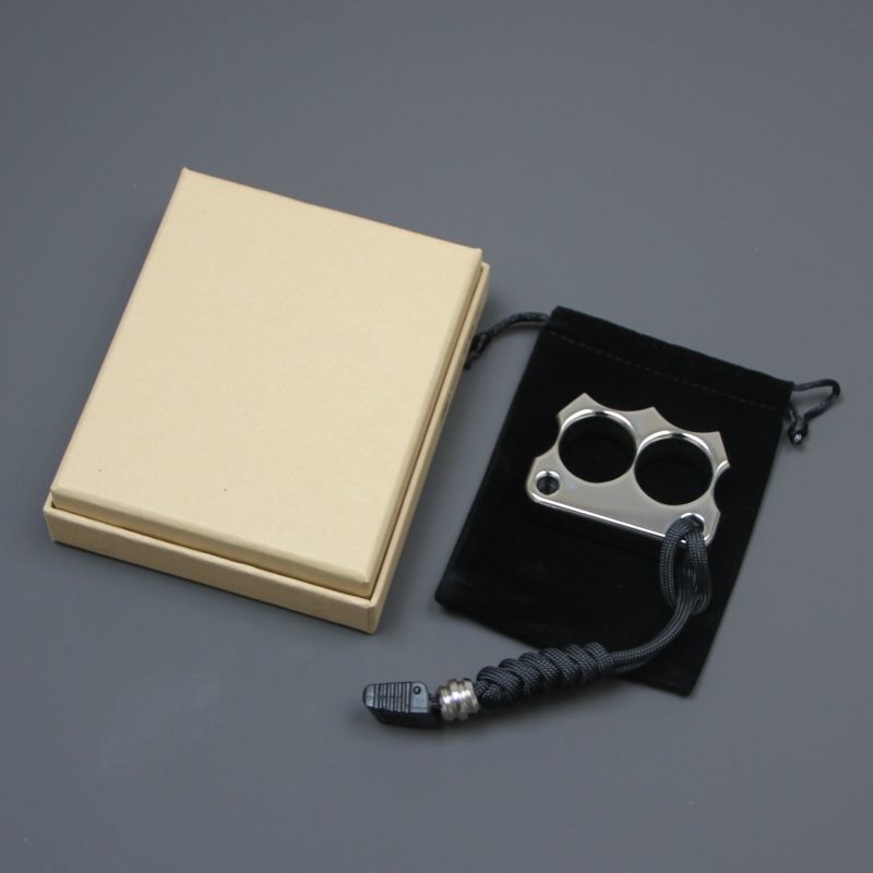 316 Steel Knuckle Dusters Two Hole EDC Tool