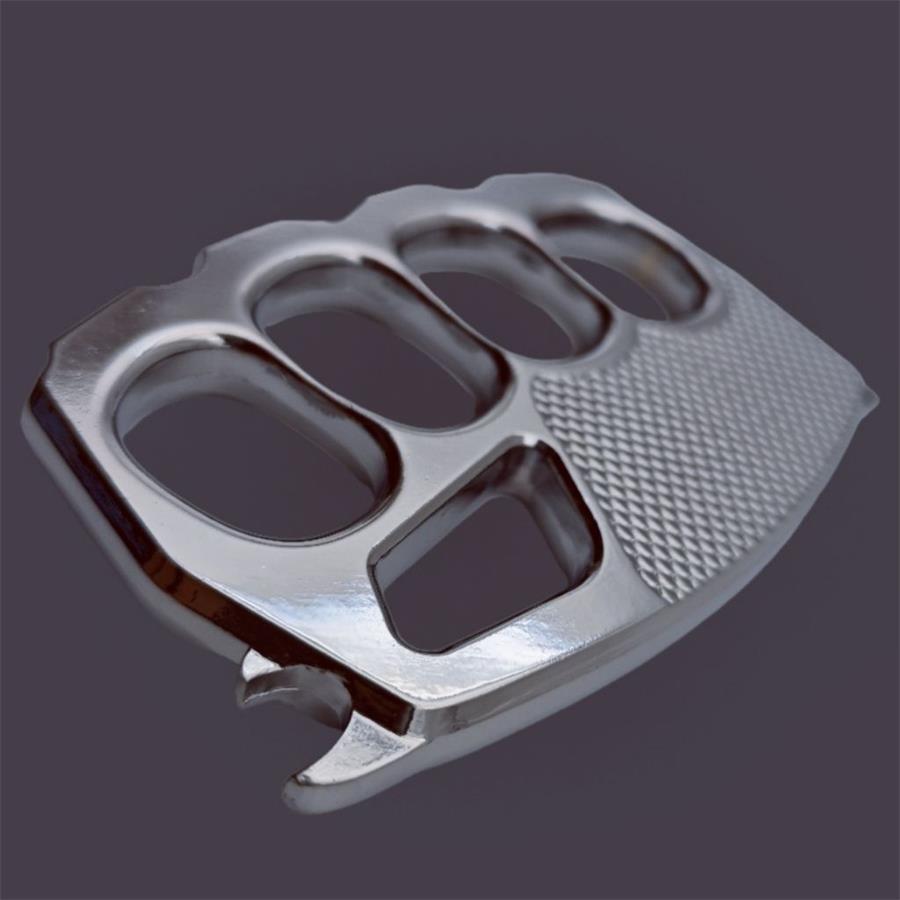 Large Hole Thickened Zinc Alloy Eagle Scale Pattern Knuckle Dusters