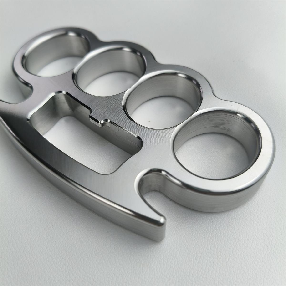 Classic Steel Knuckle Dusters Bottle Opener Outdoor EDC Tool