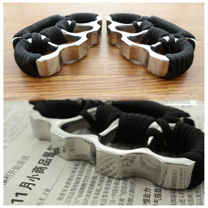 Thickened Steel EDC Knuckle Dutsers Tool with Paracord