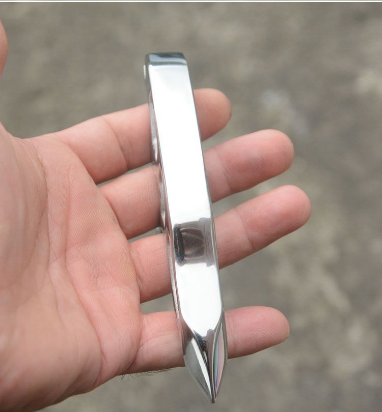 Thickened Steel Single Hole EDC Knuckle Dutsers With Binding Rope