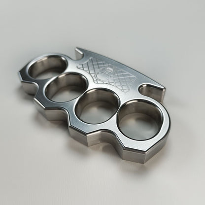 Steel Knuckle Dutsers Corrugated Skull Pattern Large Hole Bottle Opener