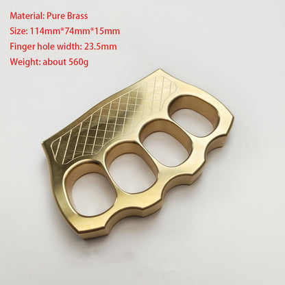 Brass Knuckle Dutsers Straight Wave Outdoor EDC Tools