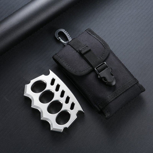 Steel Oval Hole EDC Outdoor Knuckle Dutsers
