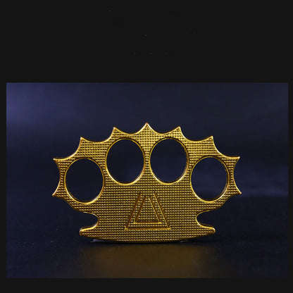 Creative Four-hole Outdoor Zinc Alloy Knuckle Dusters