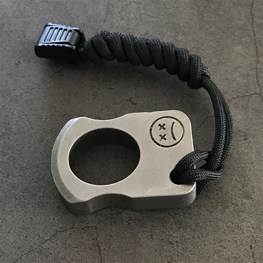 High Quality Steel Single Outdoor Pocket EDC Knuckle Dusters