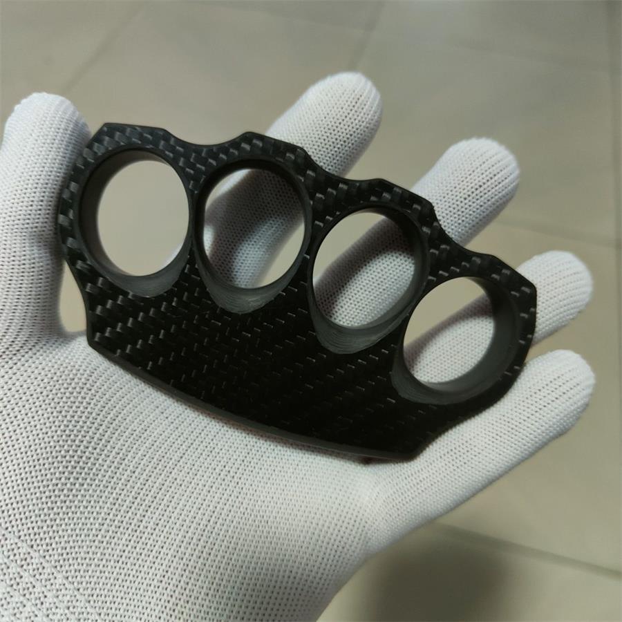 Carbon Fiber Classic Thickened Knuckle Dusters