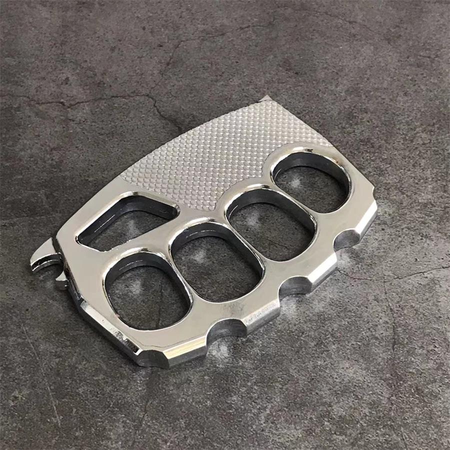 Large Hole Thickened Zinc Alloy Eagle Scale Pattern Knuckle Dusters