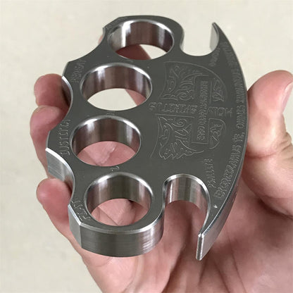 Steel Knuckle Dusters Bottle Opener Four-hole Classic Tool