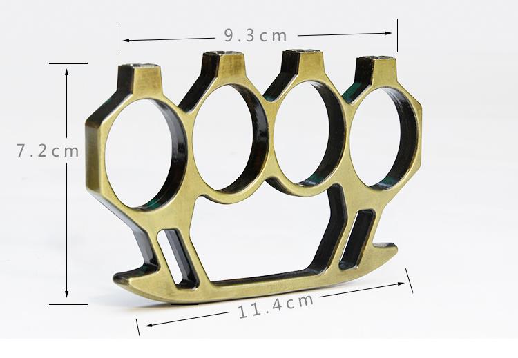 Outdoor Multi-color Large Hole Knuckle Dusters