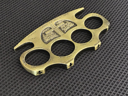 Thickened and Widened Outdoor Portable Knuckle Dusters