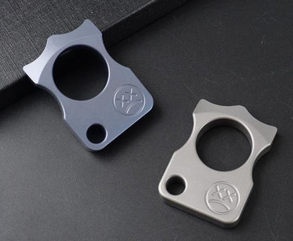 Titanium Alloy Mini Keychain Portable Knuckle Dutsers
