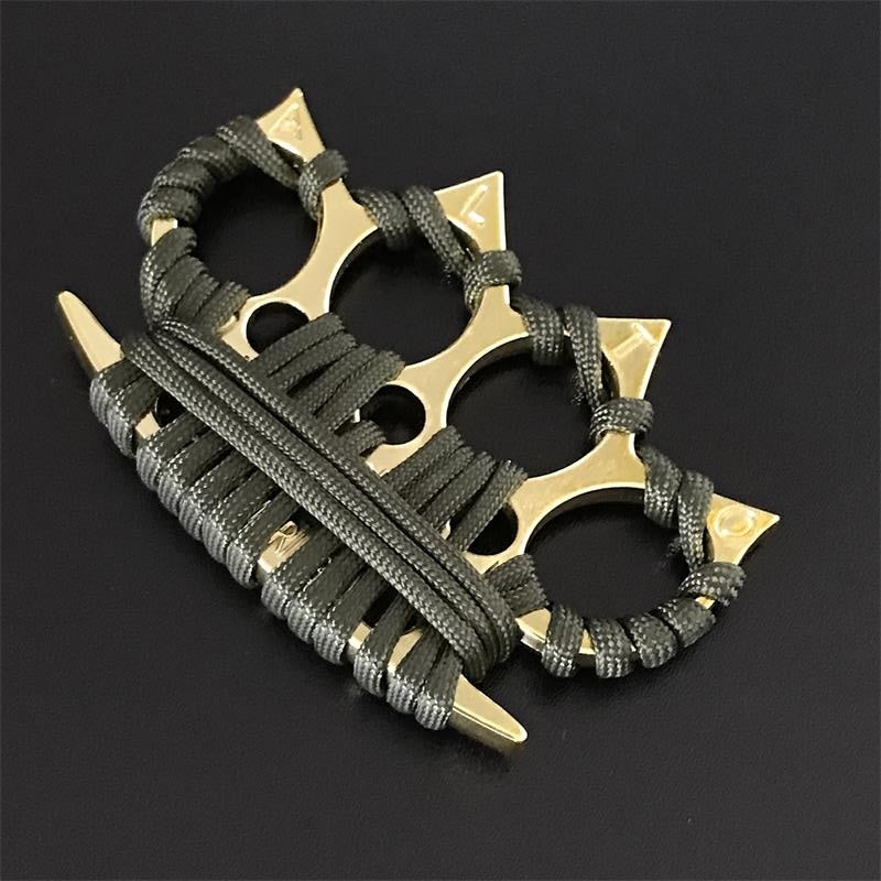 Outdoor Four-finger Three-color Optional Umbrella Knuckle Dusters
