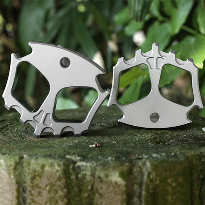 Steel Creative Shape Bottle Opener Knuckle Dusters