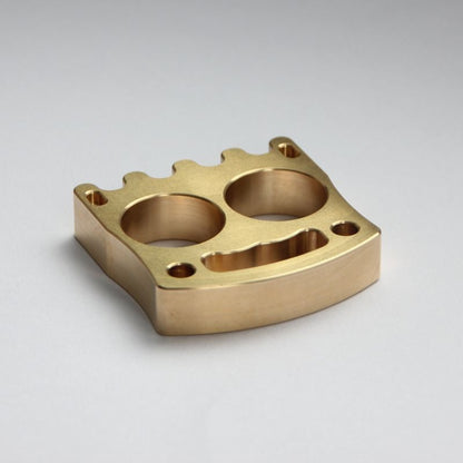 Mini Smiley Face Brass Knuckle Dusters Bottle Opener Edc Tool