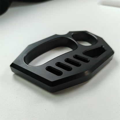 PC Transparent Black Light Knuckle Dusters Easy Carry Outdoor Tools