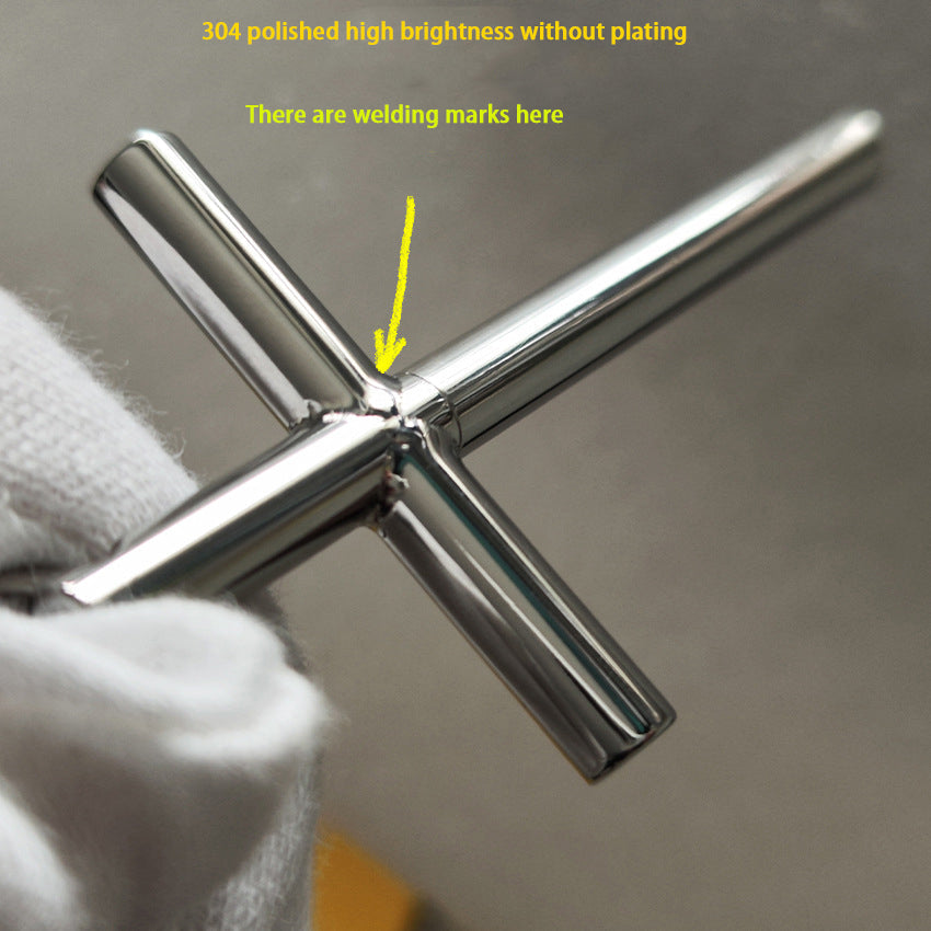 304 Steel Toothpick Titanium Portable EDC Knuckle Dusters Knife