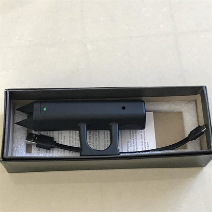 Single Hole Black Outdoor Portable EDC Stun Gun
