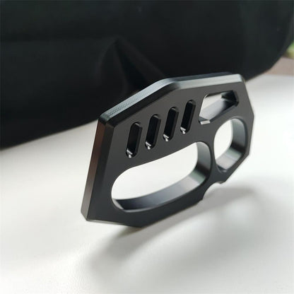 PC Transparent Black Light Knuckle Dusters Easy Carry Outdoor Tools