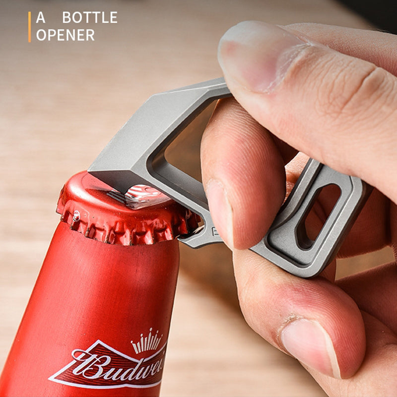 Multifunctional Pendant Titanium Knuckle Dusters Bottle Opener