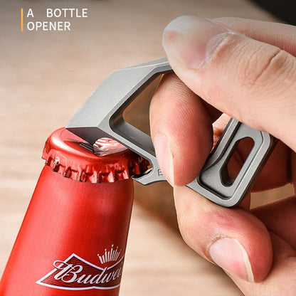 Multifunctional Pendant Titanium Knuckle Dusters Bottle Opener