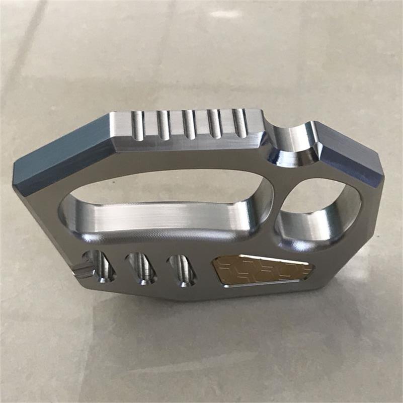 Irregular Large Hole Rope Hole Outdoor 304 Steel Knuckle Dusters