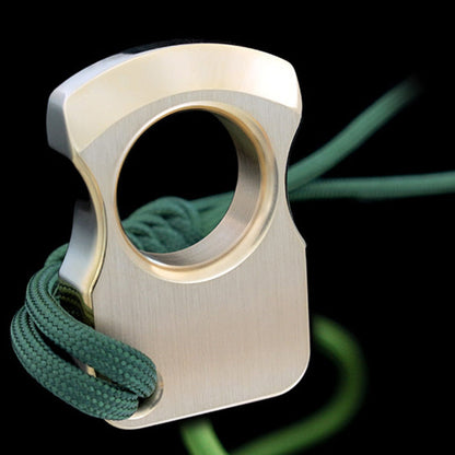 Single Hole Brass Knuckle Dusters Multi-style EDC Tool