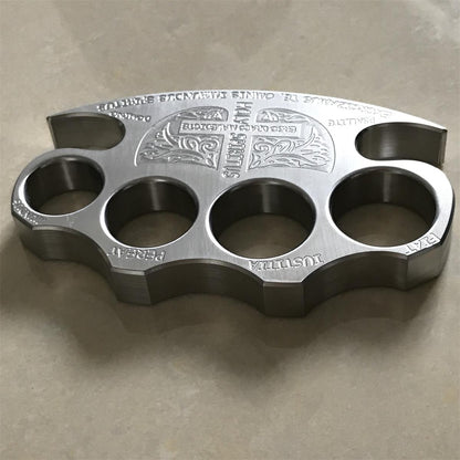 Steel Knuckle Dusters Bottle Opener Four-hole Classic Tool