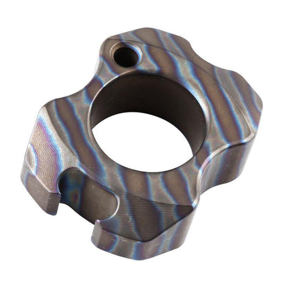 Mini Titanium Knuckle Dusters Bottle Opener Pendant Backpack Keychain