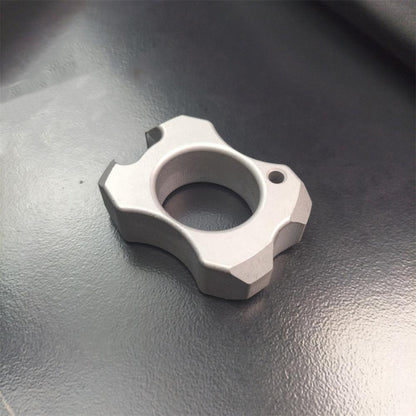 Mini Multifunctional Steel Knuckle Dusters Bottle Opener EDC Tool
