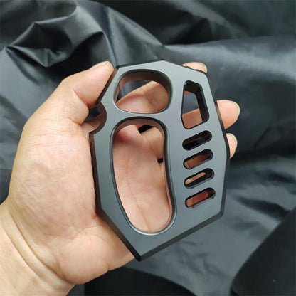 PC Transparent Black Light Knuckle Dusters Easy Carry Outdoor Tools